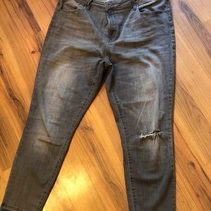 Old Navy Gray high rise rockstar